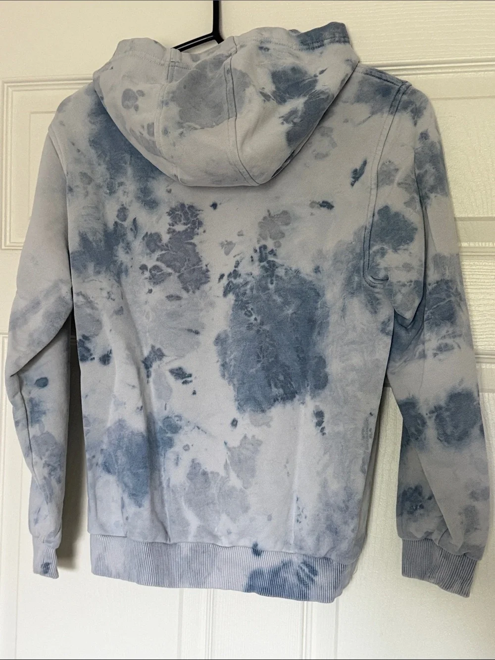 Nike Kids Tie-Dye Hoodie & Black Joggers Set - Gray/Black